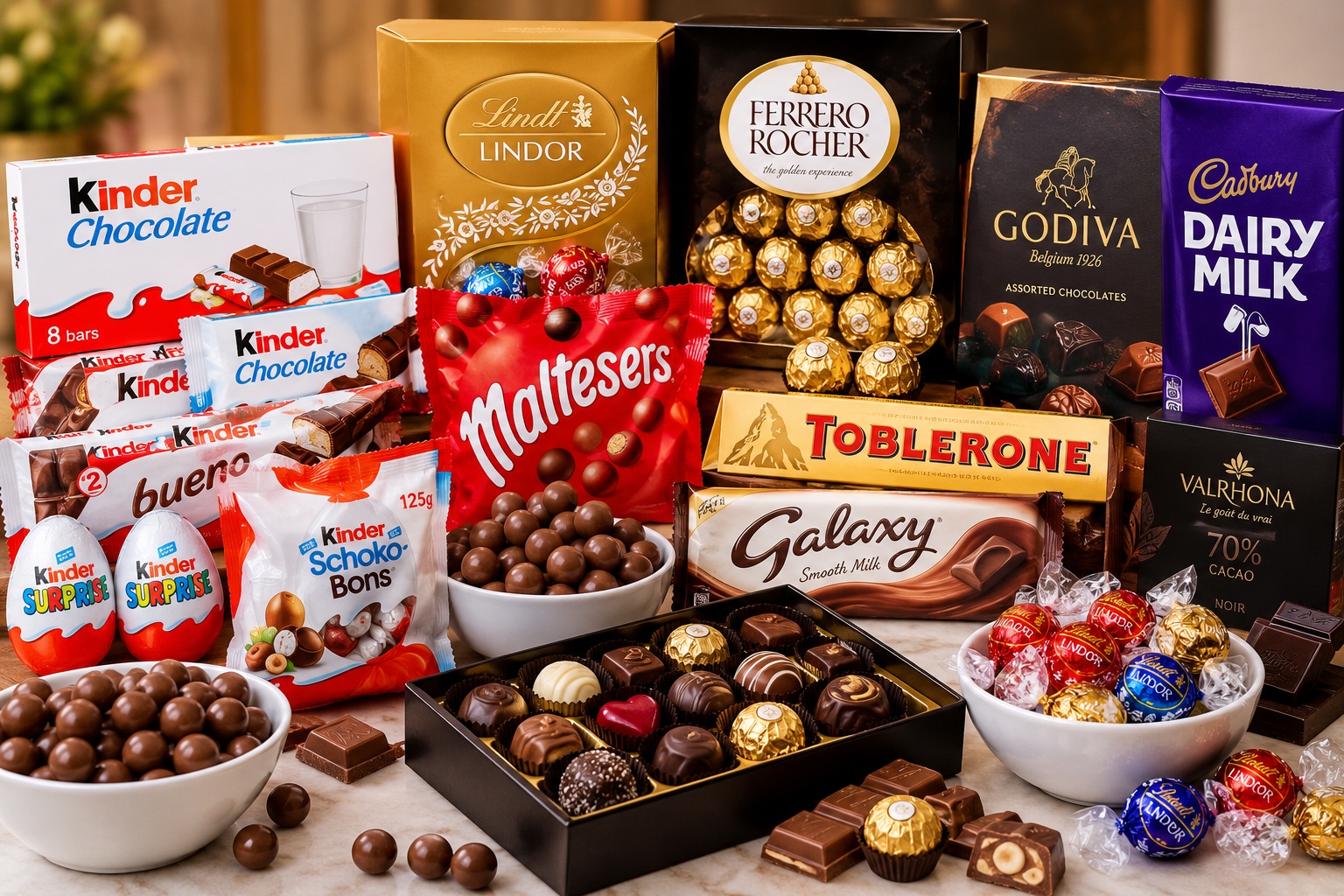Chocolate and confectionery products